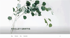 Desktop Screenshot of hailleygriffis.com